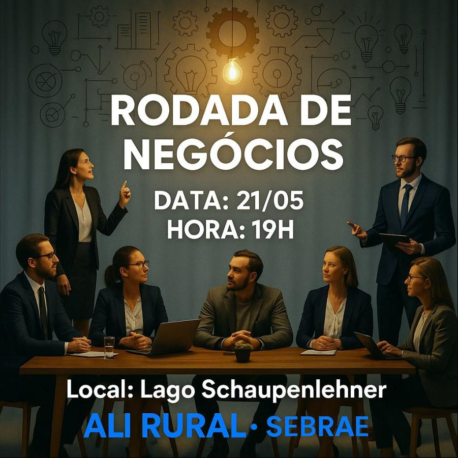Treze Tílias recebe Rodada de Negócios ALI Rural na noite desta quarta-feira (21)